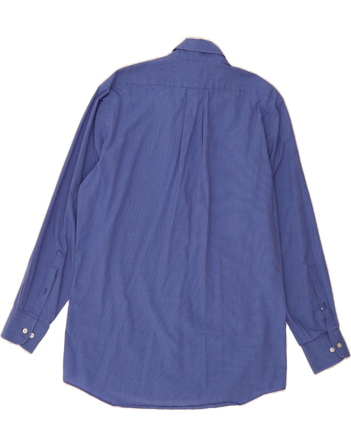 CHAPS Mens Classic Fit Shirt Size 15 Medium Blue Cotton Vintage Chaps and Second-Hand Chaps from Messina Hembry 