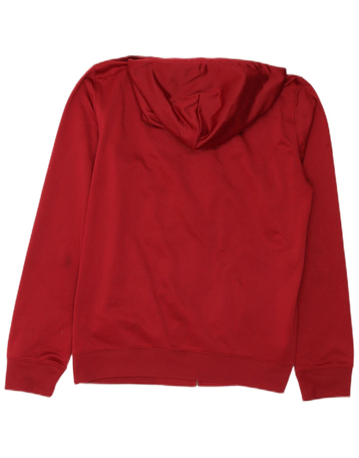 Женский свитер с капюшоном на молнии Carhartt UK 16, большой красный полиэстер