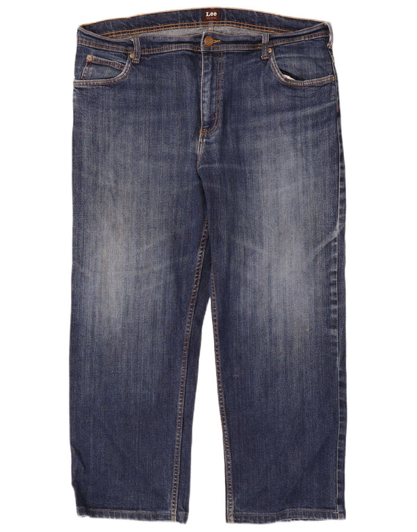 Мужские прямые джинсы Lee Brooklyn W40 L27, синий хлопок