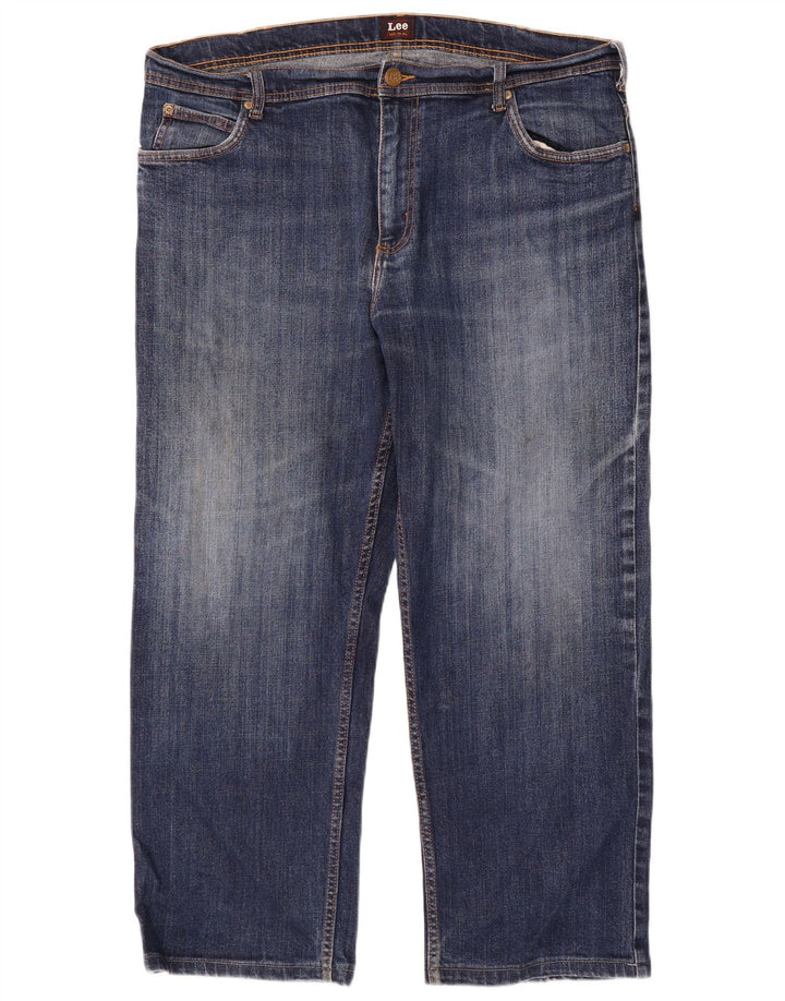 Мужские прямые джинсы Lee Brooklyn W40 L27, синий хлопок