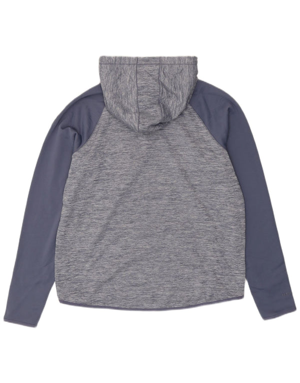 Женский джемпер с капюшоном UNDER ARMOR Cold Gear UK 18 XL, синий в крапинку