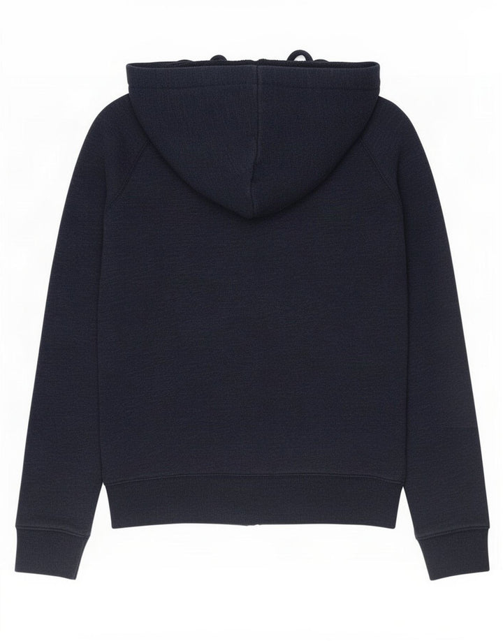 Женский свитер с капюшоном на молнии Jack Wills UK 10, маленький, темно-синий, полиэстер