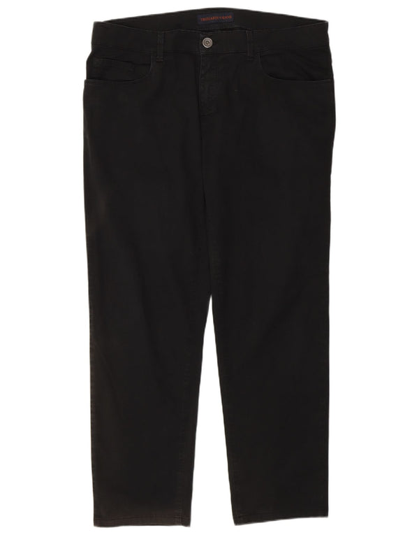 Мужские прямые джинсы Trussardi IT 51 Large W37 L28 Черные