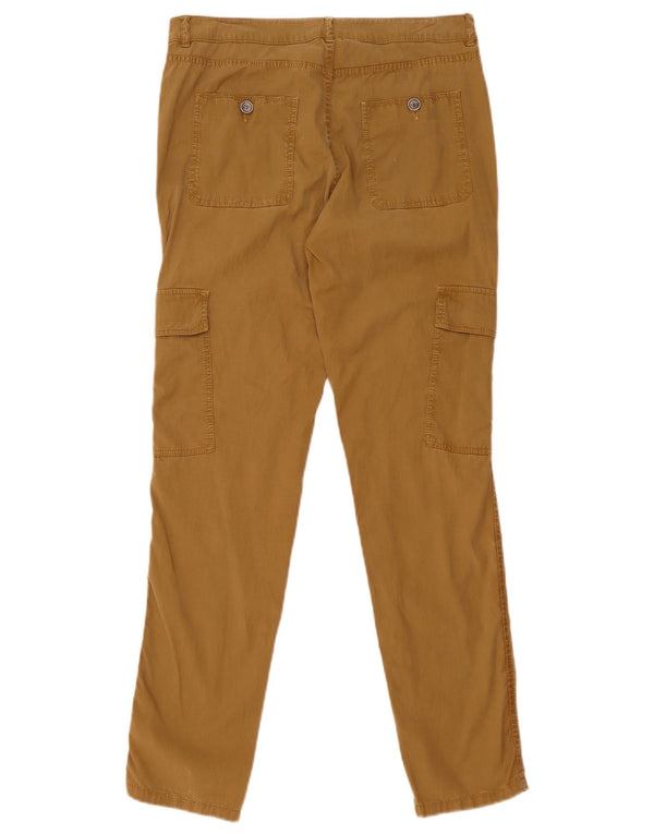 Massimo Dutti Женские узкие брюки-карго EU 38 Small W28 L31 Коричневые лиоцелловые брюки