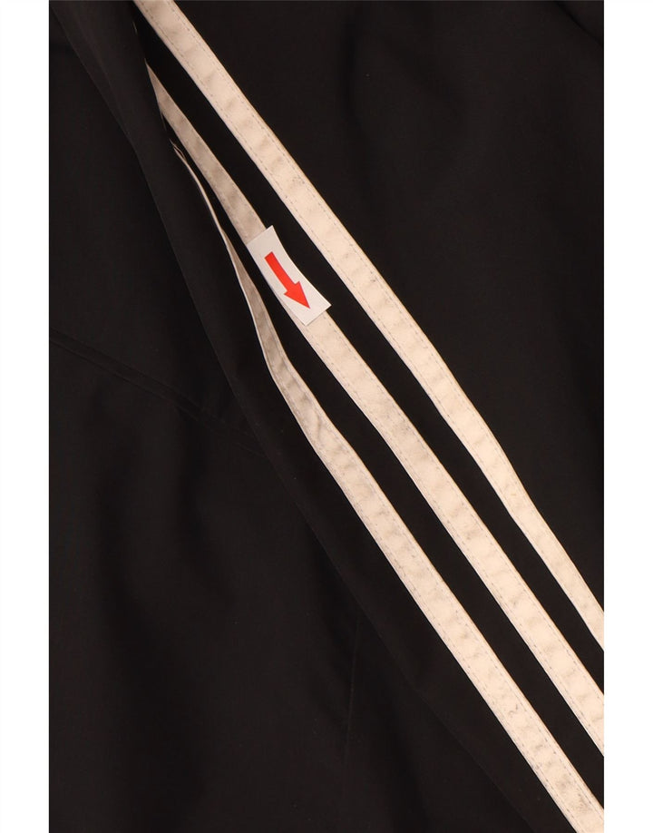 Мужской спортивный костюм Adidas с капюшоном, верхняя куртка, маленький черный полиэстер