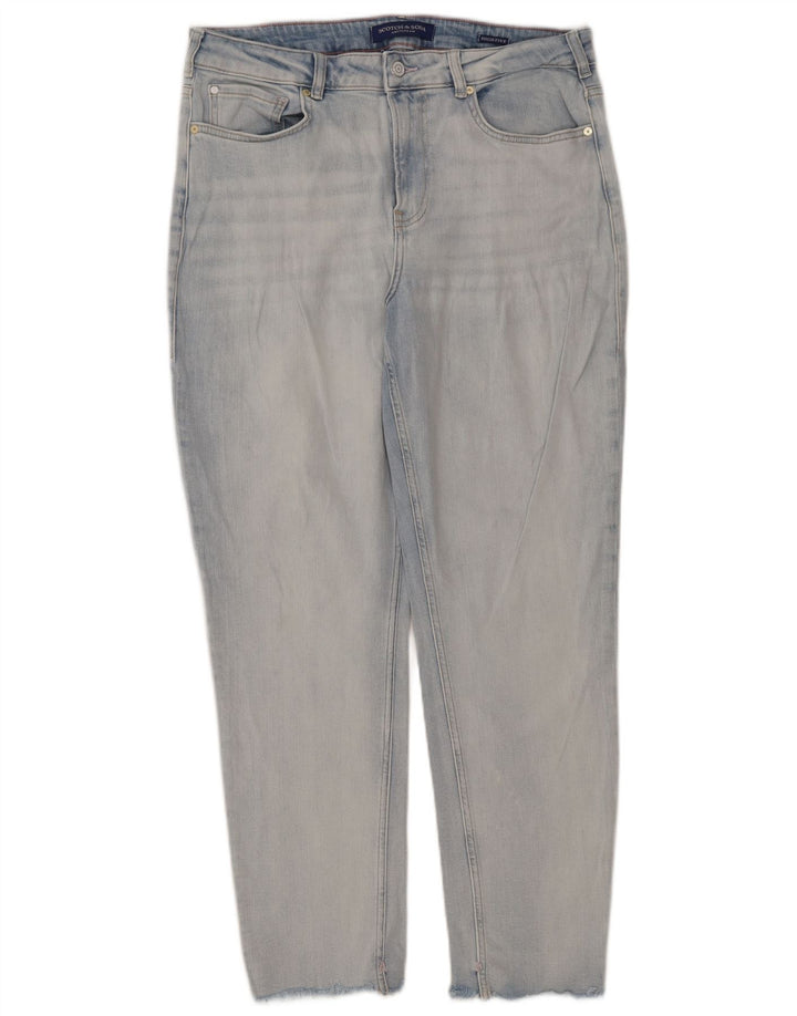 Женские узкие джинсы Scotch & Soda W31 L28, синий хлопок