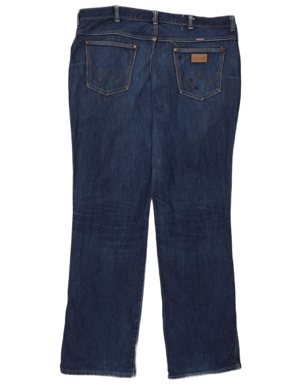 Мужские прямые джинсы Wrangler W40 L31 темно-синие