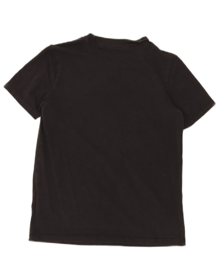 Женская футболка с рисунком Adidas Top UK 12, средний черный хлопок