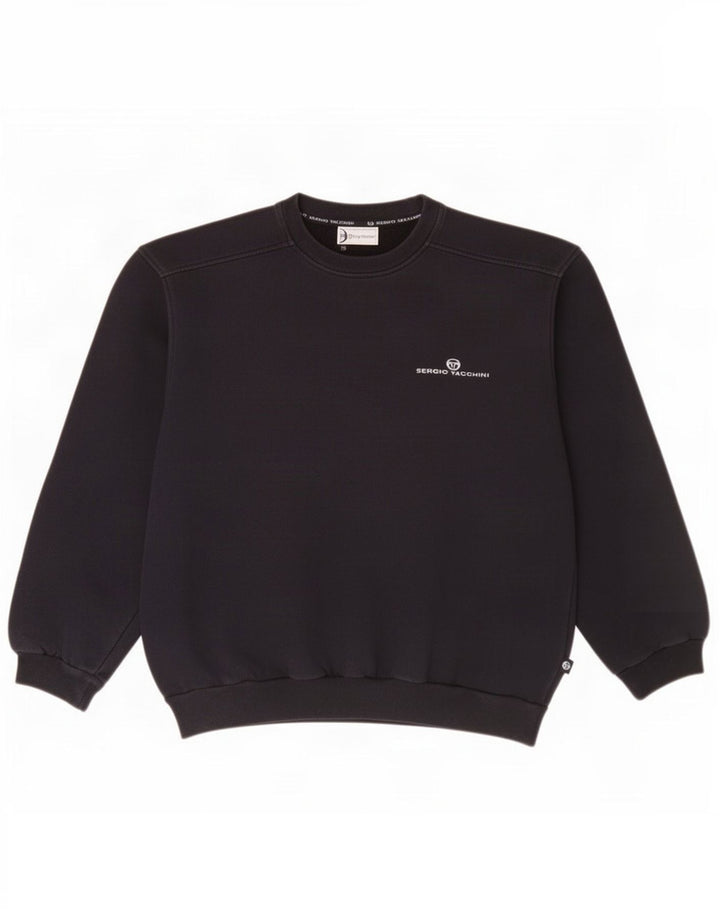Мужской свитшот Sergio Tacchini IT 48 Medium Navy Blue Хлопок