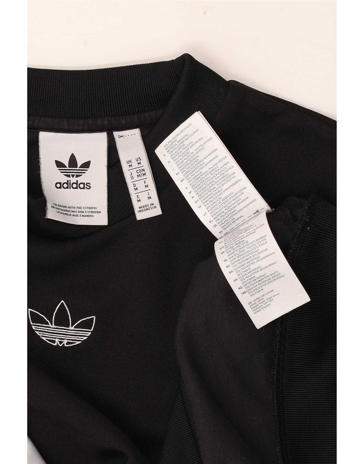 Мужской свитшот Adidas с графическим рисунком, средний черный полиэстер с цветными блоками