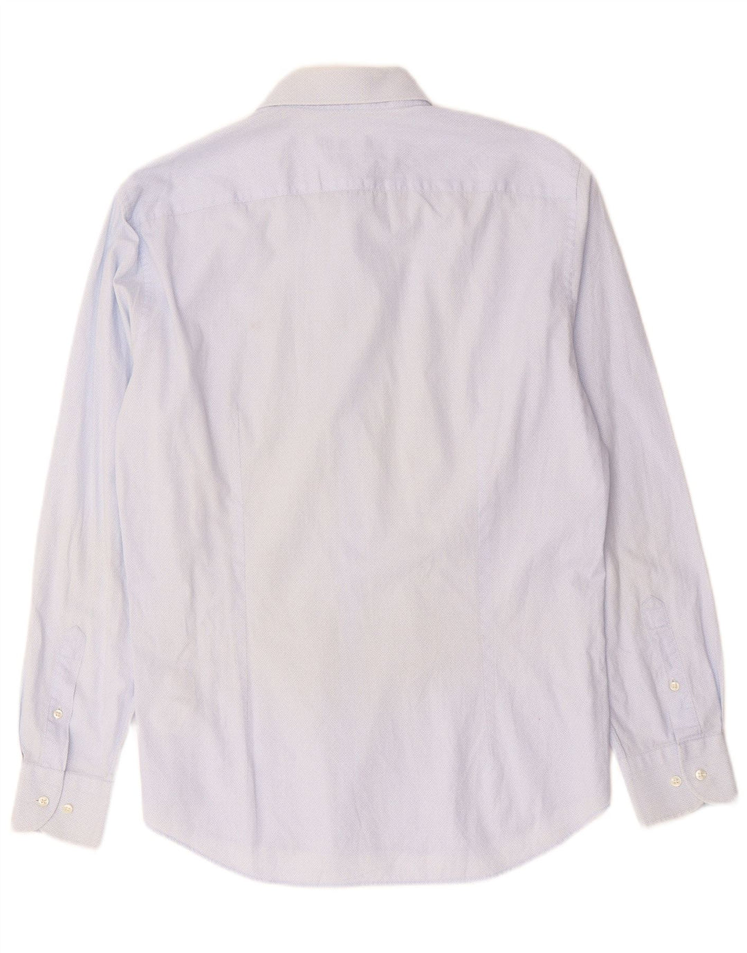 TOMMY HILFIGER Мужская рубашка приталенного кроя, размер 16 1/2 42, большая синяя с геометрическим рисунком