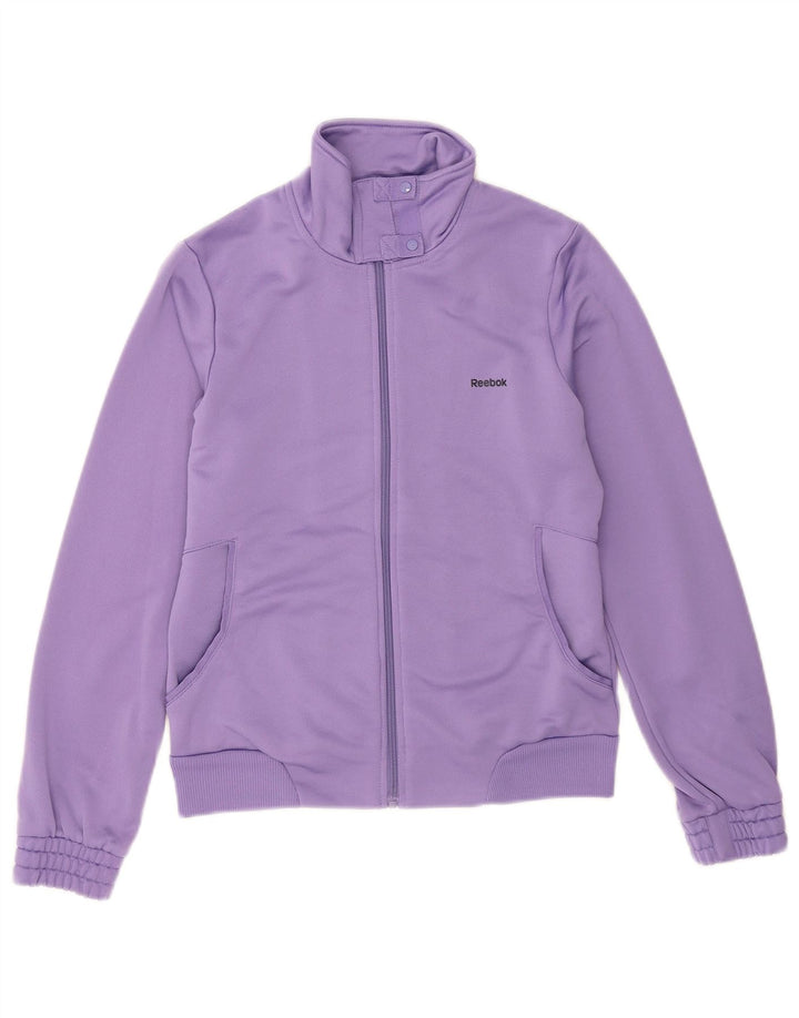 Женский спортивный костюм Reebok UK 14, средний фиолетовый полиэстер