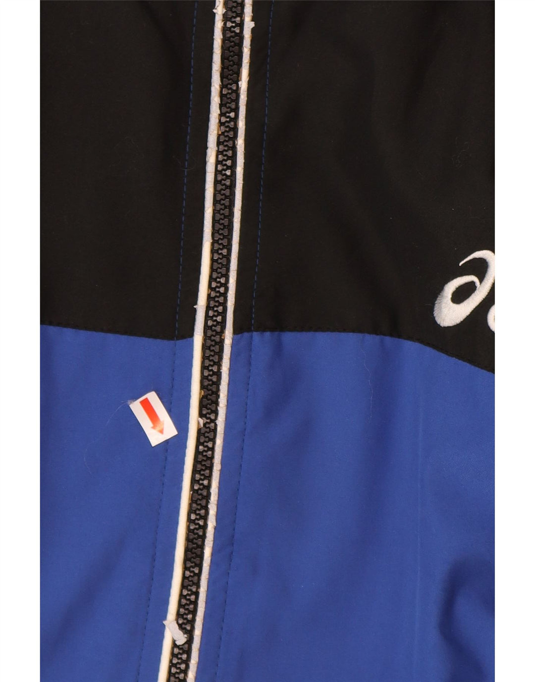 Мужская спортивная куртка ASICS XL, синий полиэстер с цветными блоками