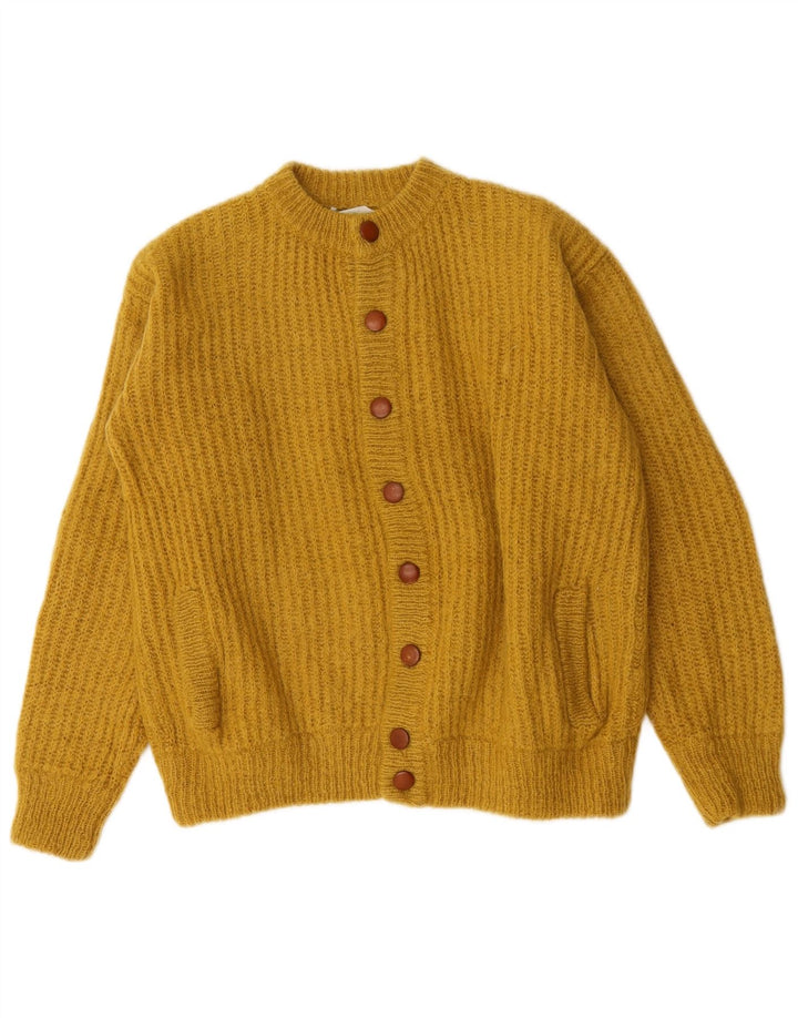 Женский кардиган Benetton UK 16, большой желтый