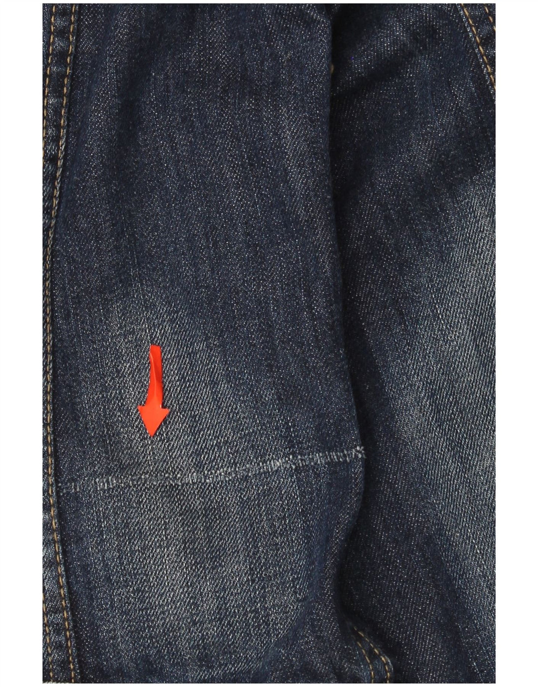 Женская джинсовая куртка Gas UK 12, средний темно-синий хлопок