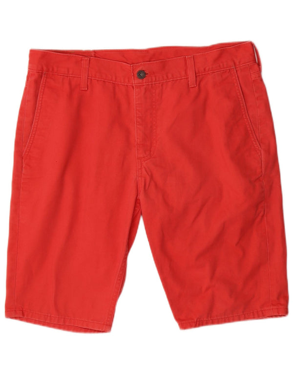 Мужские шорты чинос LEVI'S 511 Slim Fit W34, большие красные хлопковые