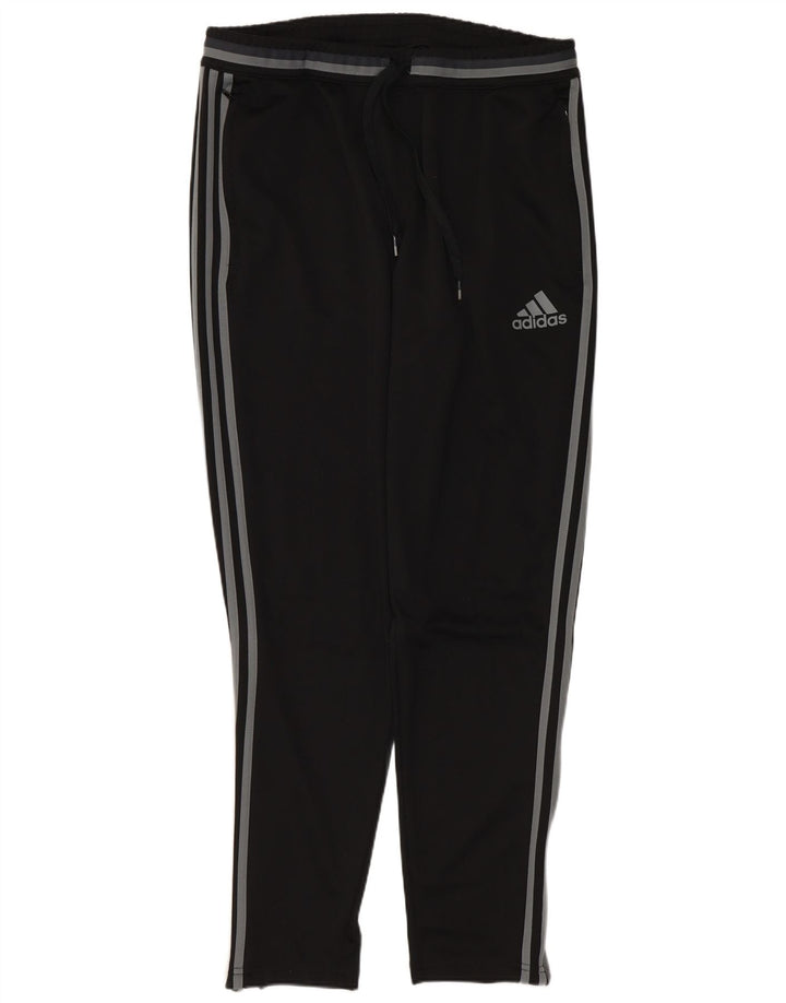 Мужские спортивные брюки Adidas Climacool, большие черные полиэстеровые брюки