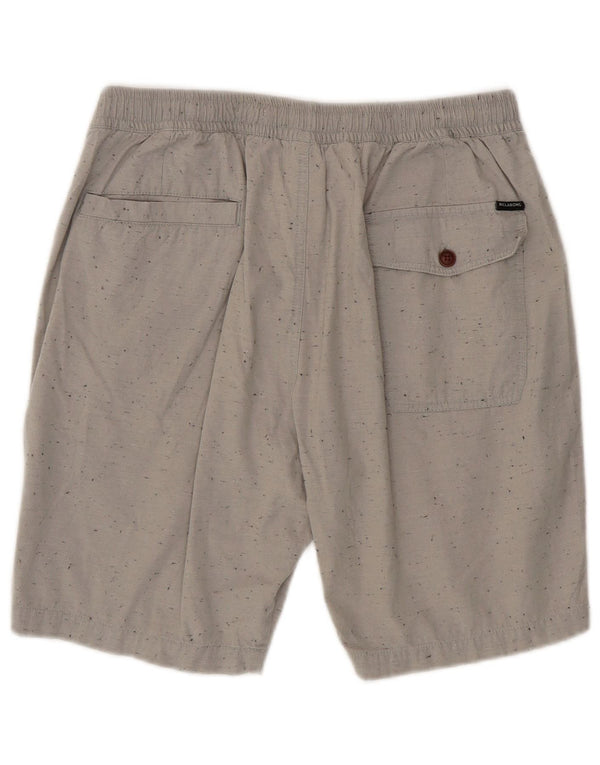 Мужские шорты чинос Billabong Medium W30 Серые пятнистые хлопковые