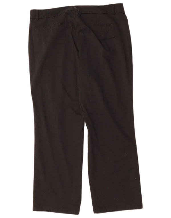 Женские прямые повседневные брюки Dockers Petite W34 L28, черные