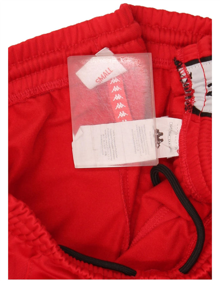 Мужские спортивные брюки Kappa с графическим рисунком, маленькие красные, полиэстер с цветными блоками