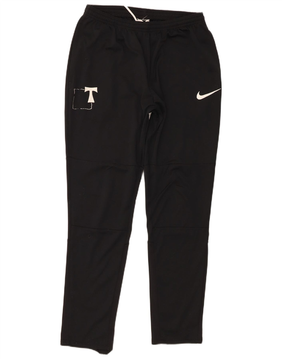 Мужские спортивные брюки с графическим рисунком Nike Dri Fit, средние черные