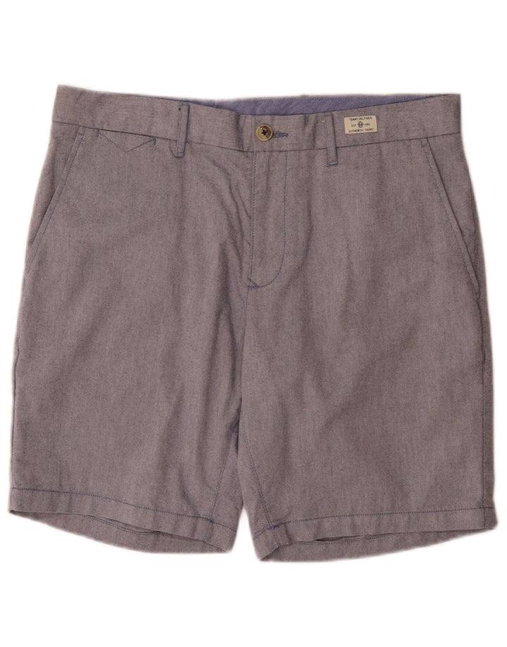 Мужские шорты чинос Tommy Hilfiger Regular W34, большие синие, хлопковые