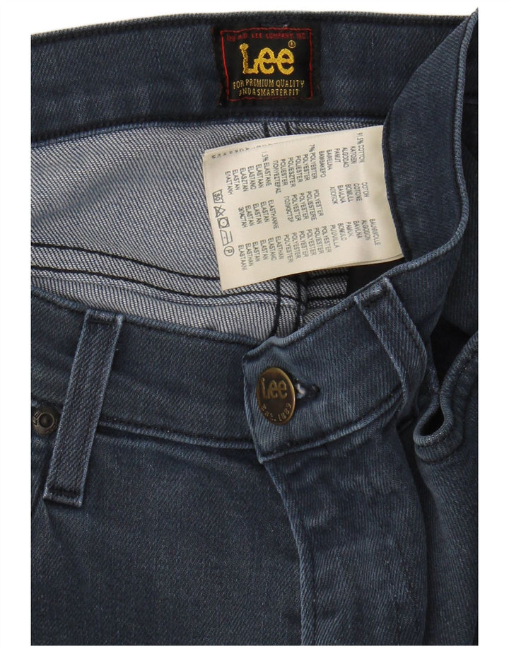 LEE Womens Skinny Jeans W31 L32 Blue Cotton