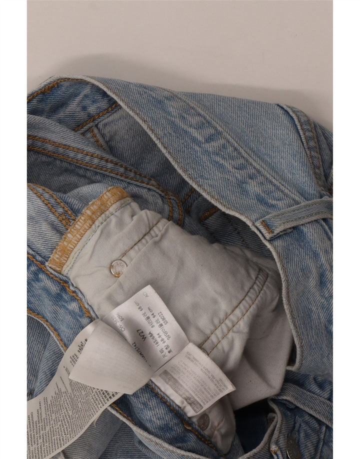 Женские джинсовые шорты Levi's W27, маленькие синие, хлопок