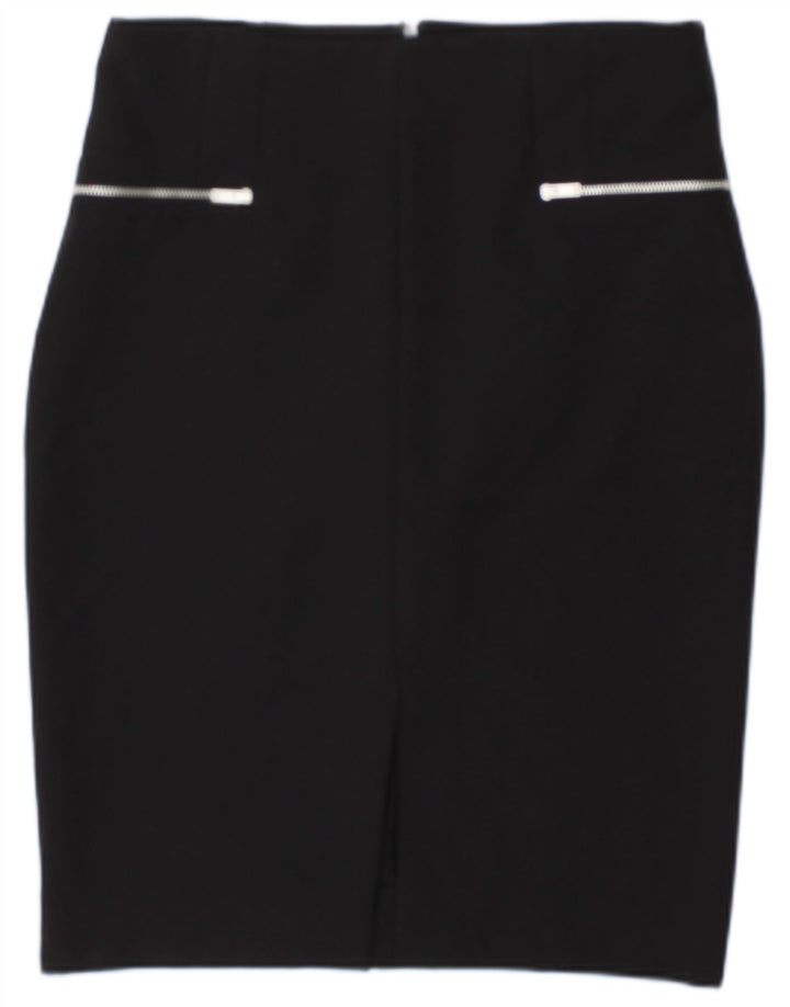 Женская юбка-карандаш Zara Medium W28 Черная