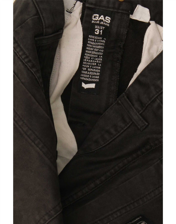 Мужские повседневные брюки Gas Bootcut W31 L32, черные