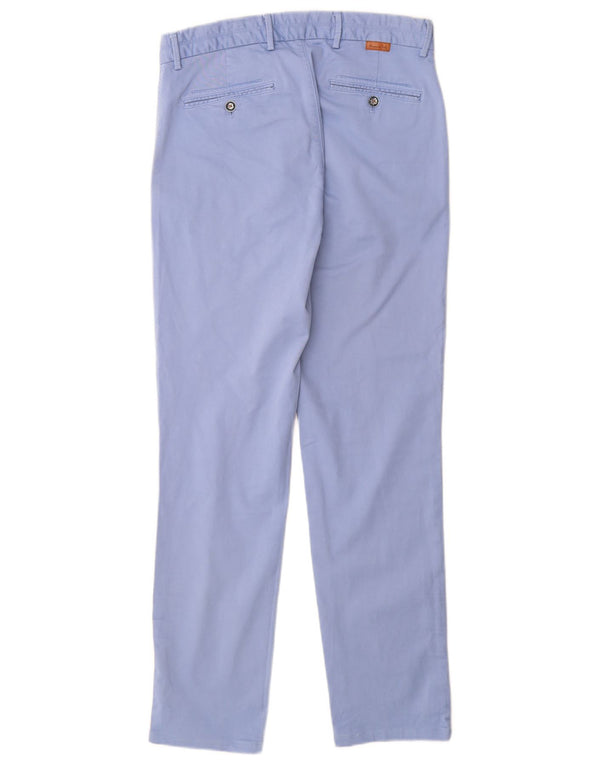 Мужские брюки-чиносы MASSIMO DUTTI Slim Fit EU 38 Small W30 L30 Синие