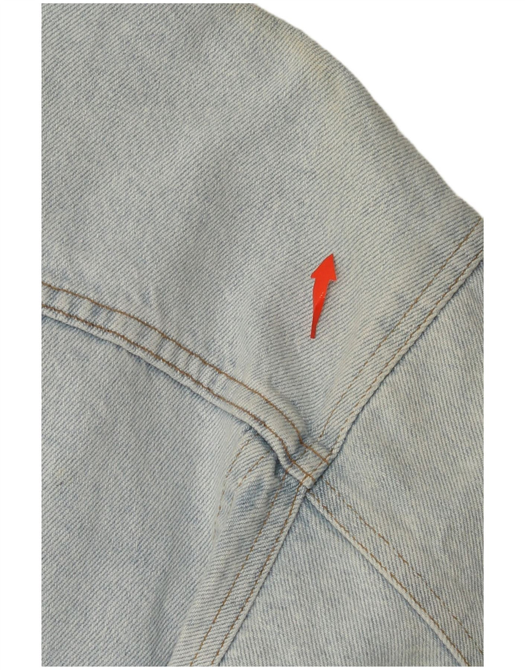 Мужская джинсовая куртка RIFLE UK 40, большая синяя хлопковая ткань