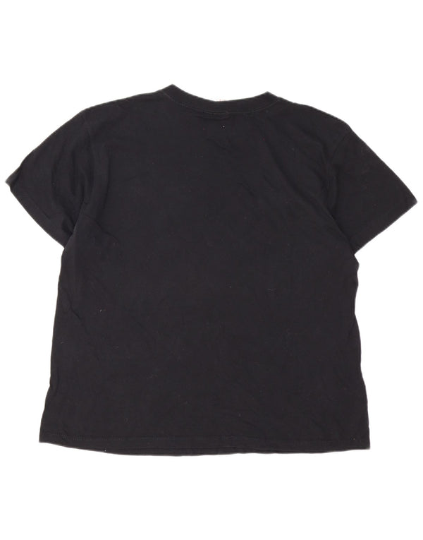 Мужская футболка с рисунком Adidas Top Medium Black Cotton Sports