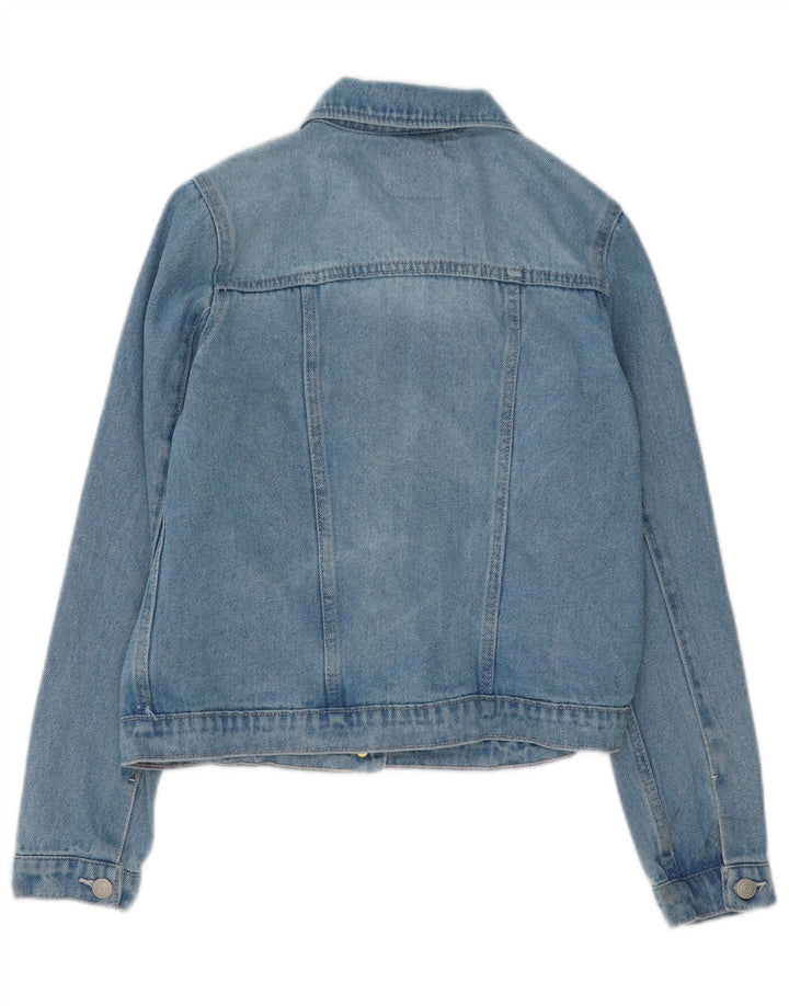 Джинсовая куртка Levi's для девочек 13-14 лет, XL, синяя, хлопок