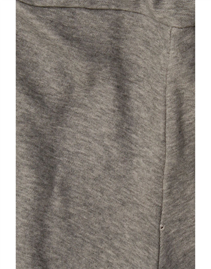 Женские спортивные брюки PUMA, джоггеры, средний серый хлопок с крапинками