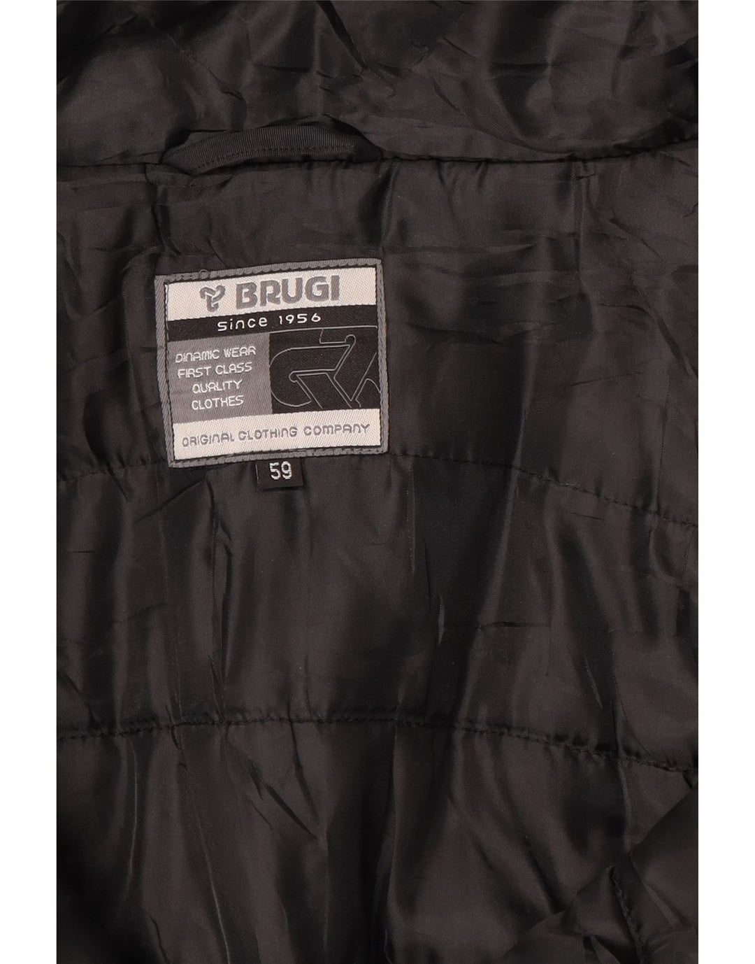 Мужская ветровка Brugi с капюшоном, размер 59, 3XL, черная