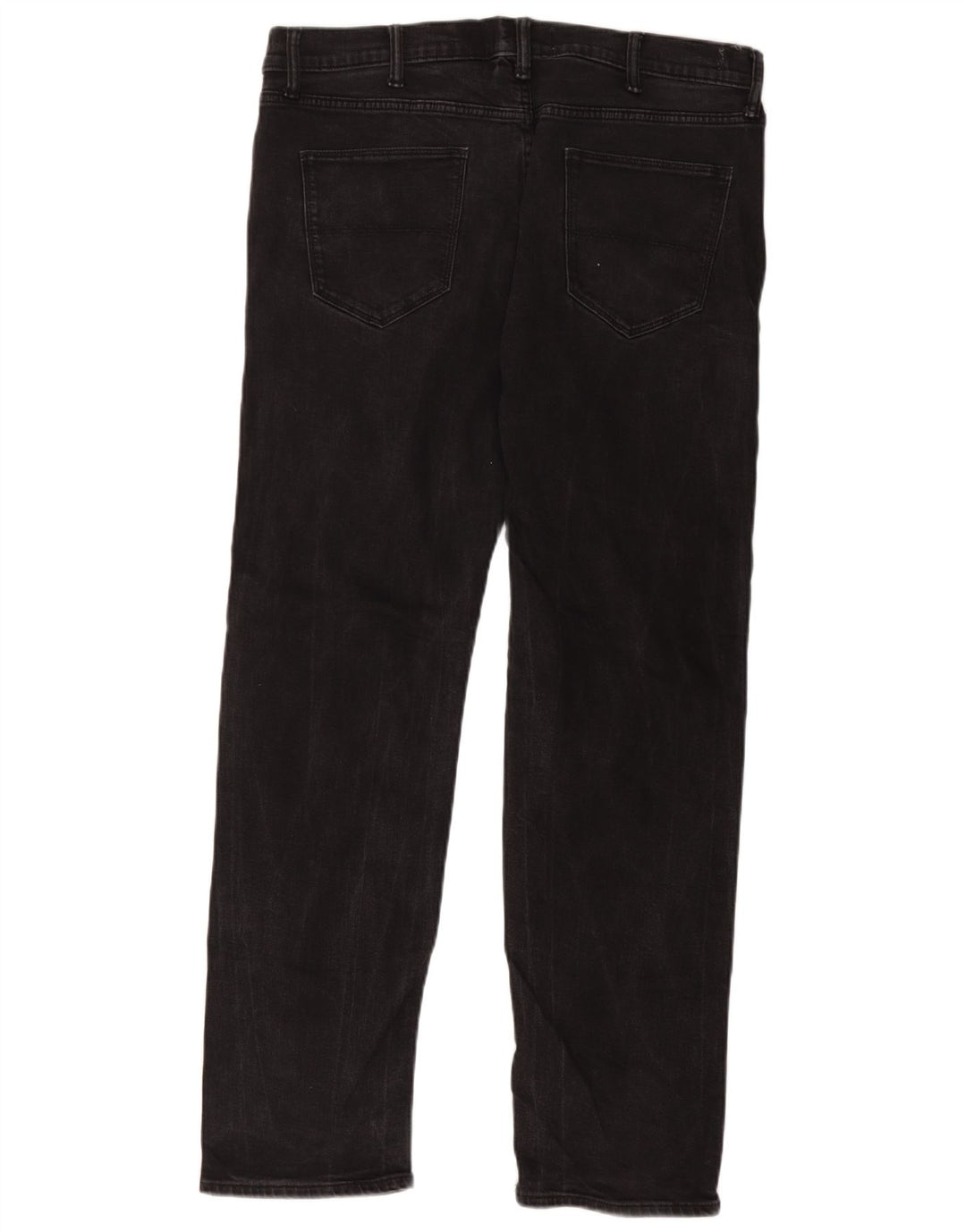 Мужские прямые джинсы Marks & Spencer W38 L33, черный хлопок