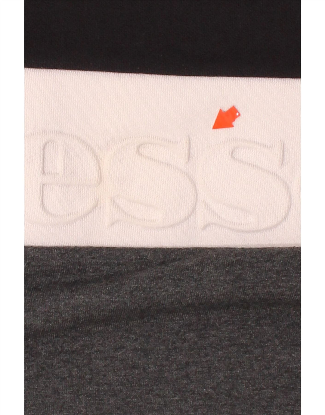 ELLESSE Mens Graphic Sweatshirt Jumper Small Grey Colourblock Cotton Vintage Ellesse and Second-Hand Ellesse from Messina Hembry 