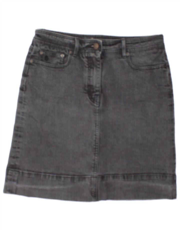 Юбка женская джинсовая BODEN UK 12 Medium W30 Серая