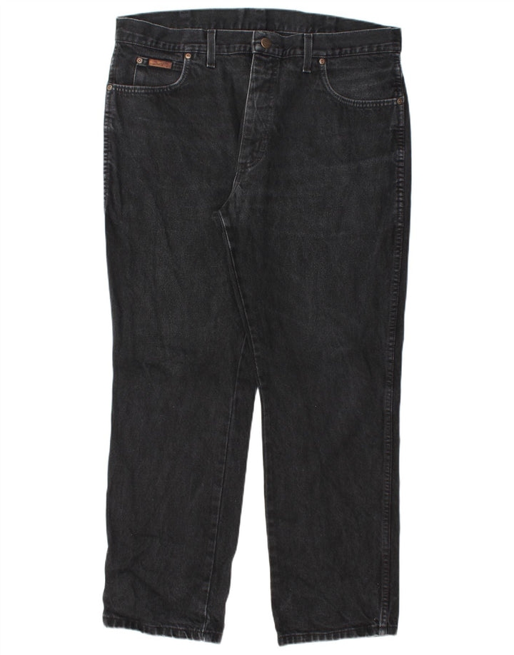 Джинсы мужские прямые WRANGLER W36 L30 серые