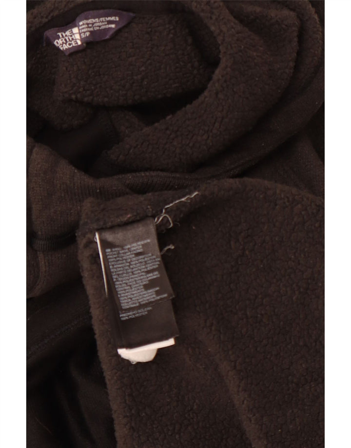 Женский джемпер с капюшоном на пуговицах THE NORTH FACE UK 10, маленький серый полиэстер