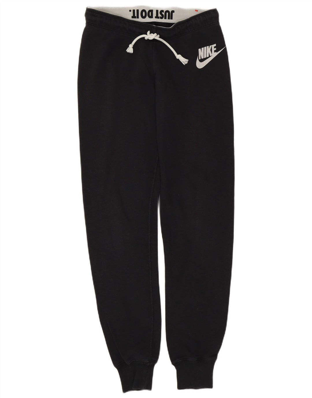 Женские спортивные брюки NIKE Joggers UK 10, маленькие черные хлопковые брюки