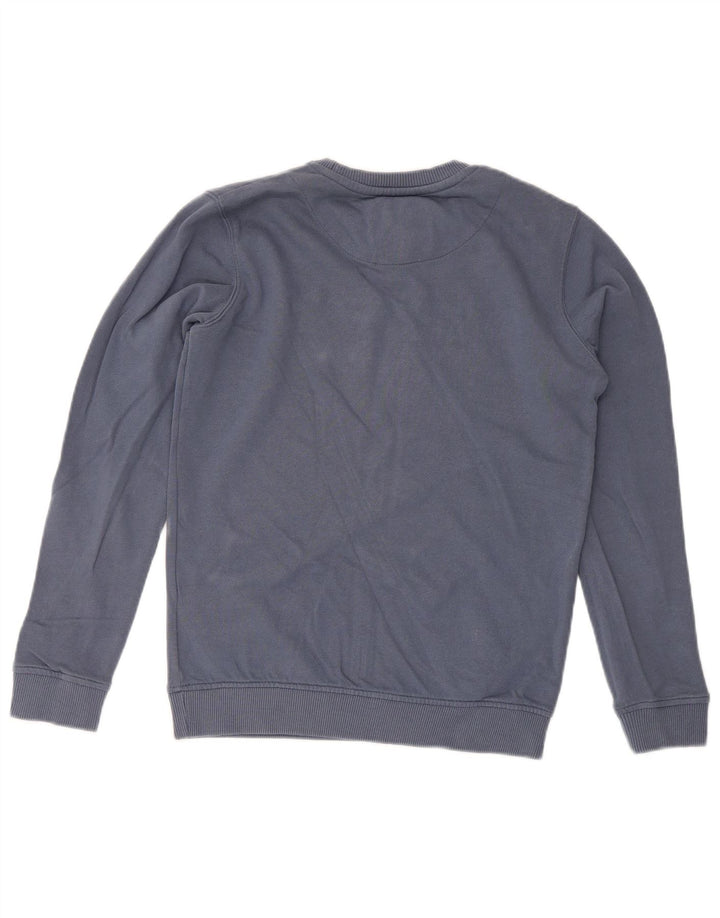 Джемпер стандартного кроя с рисунком для мальчиков Jack Wills, синий