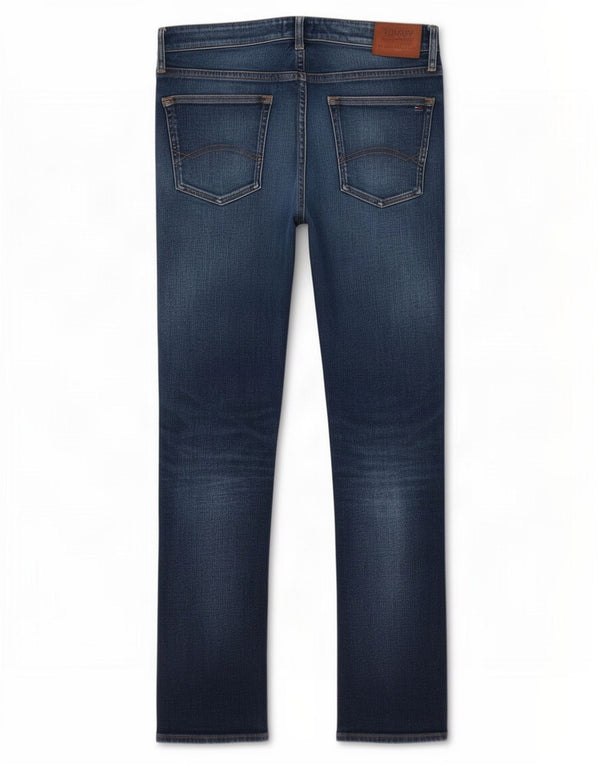 Мужские прямые джинсы Tommy Hilfiger W34 L32 синие, хлопок