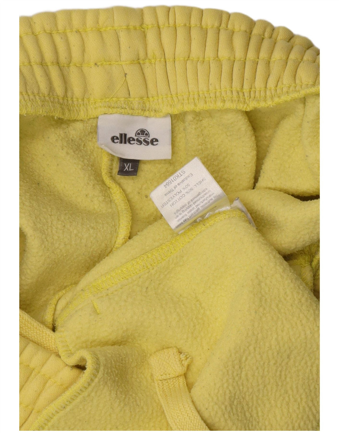 ELLESSE Мужские спортивные шорты XL Желтые хлопковые