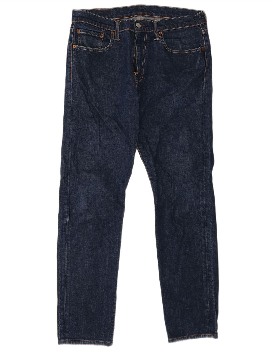 Мужские зауженные джинсы Levi's 502 W32 L30 синие, хлопок