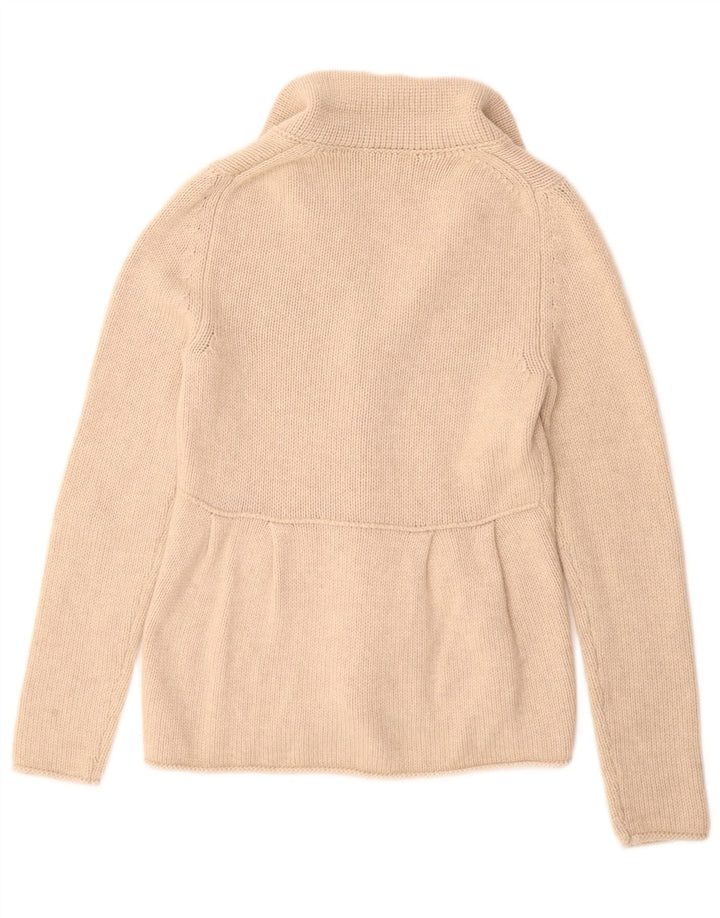 Женский кардиган Falconeri UK 10, маленький, бежевый, шерсть