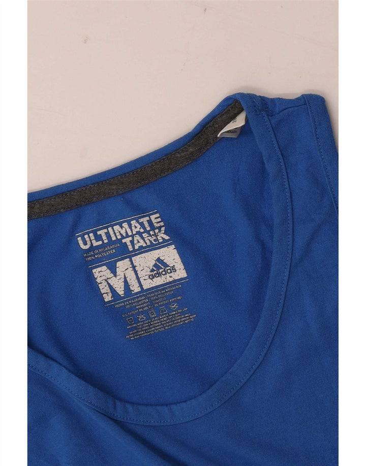 Мужской жилет Adidas Top Medium Blue из полиэстера