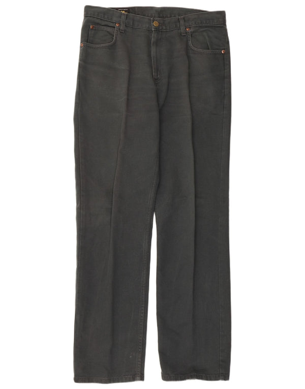 Мужские прямые джинсы LEE W34 L32, серый хлопок