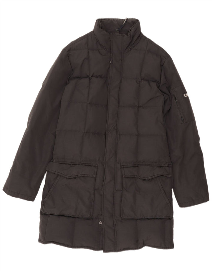 Мужское стеганое пальто Woolrich UK 38, средний черный нейлон